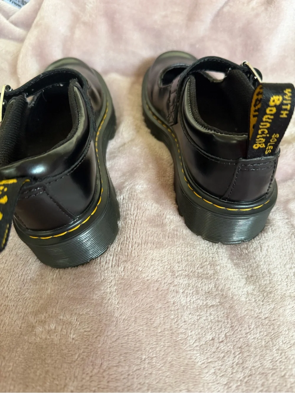 Dr. Martens Big Girl Marry Jane Bex Shoes in Black Size US 13